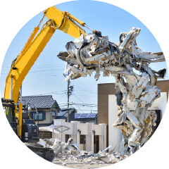 アクティブ倉敷解体の木造解体