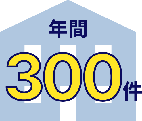 アクティブ倉敷解体の年間300件以上の実績